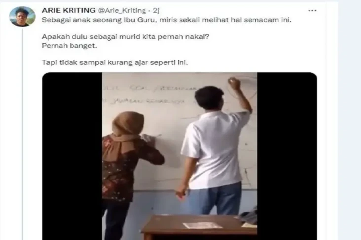 Viral, Siswa SMA Menggambar...