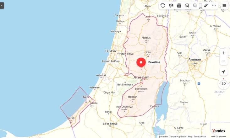 Palestina Tidak Ada...
