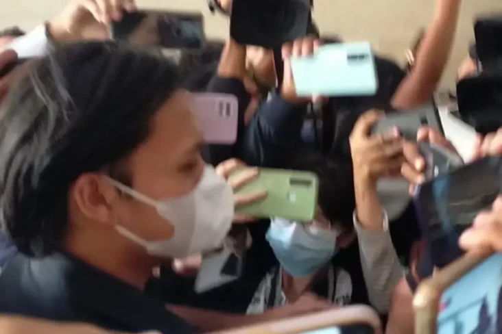 Tiba di Bareskrim Polri,...