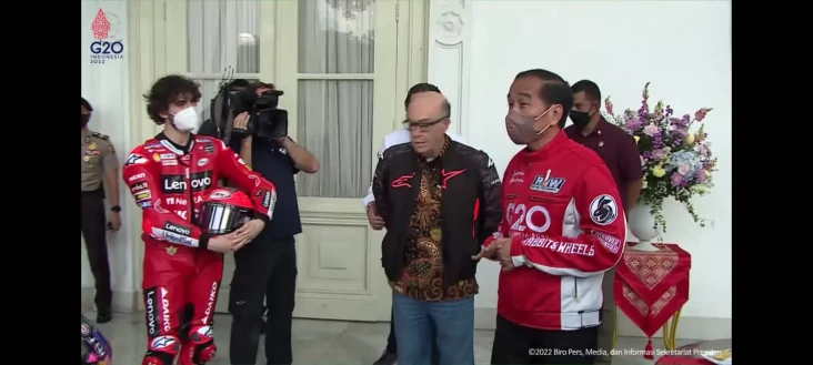 Pembalap MotoGP Tiba...