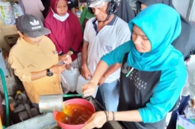 Stok Minyak Goreng Kemasan...