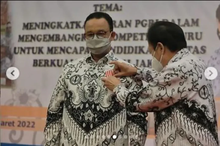 Anies: PGRI Jakarta...