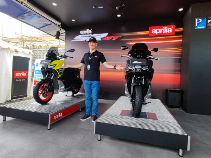 Kejutan, Aprilia Kenalkan...