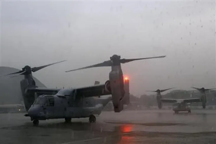 Pesawat Militer AS Jatuh...