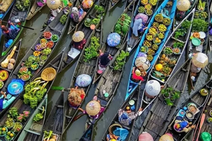 Pasar Terapung Paling...