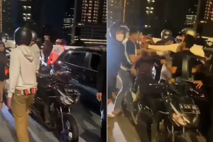 Viral Pengendara Ribut...