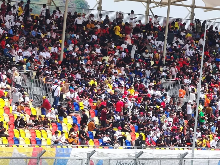 Penonton MotoGP Mandalika...