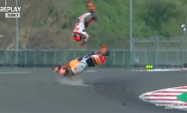 Marc Marquez Dilarikan...
