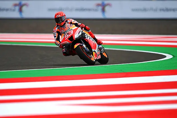 Marc Marquez Kecelakaan...