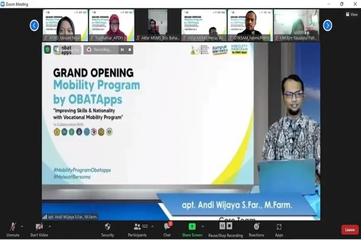 OBAT Apps Launching...