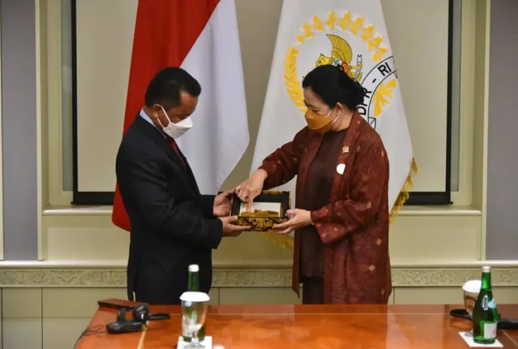 Bertemu Ketua Parlemen...