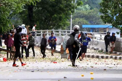 Tawuran di Tanah Kusir...