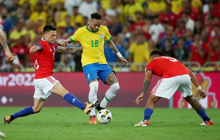 Hasil Brasil vs Chile:...