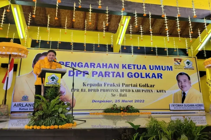 Airlangga Dorong Golkar...