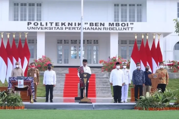 Resmikan Kampus Unhan...