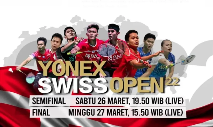 Swiss Open 2022: 6 Wakil...