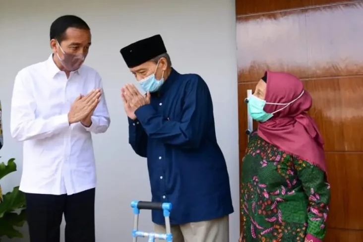 Jokowi Doakan Buya Syafii...