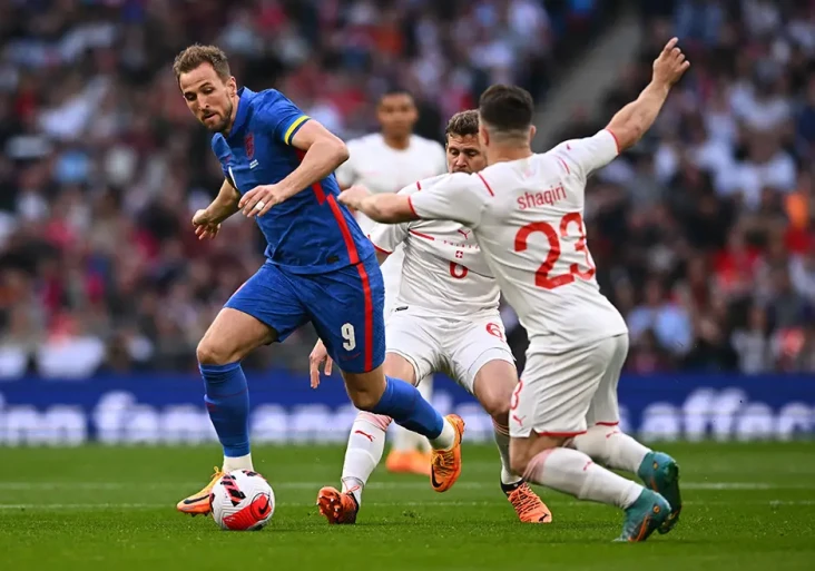 Hasil Inggris vs Swiss:...