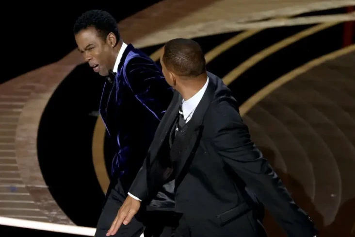 Tampar Chris Rock di...