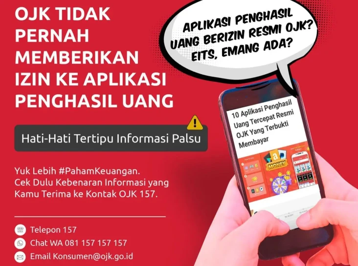 Wajib Tahu, OJK Tidak...