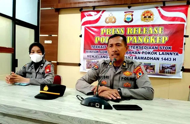 Polres Pangkep Terus...