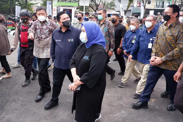 Menteri BUMN Resmikan...