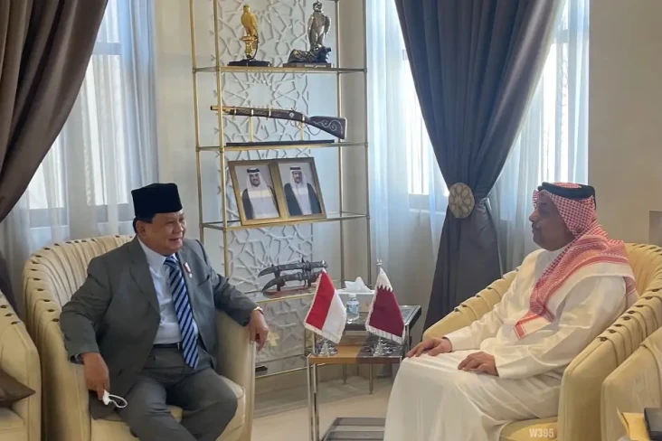 Melawat ke Doha, Prabowo...