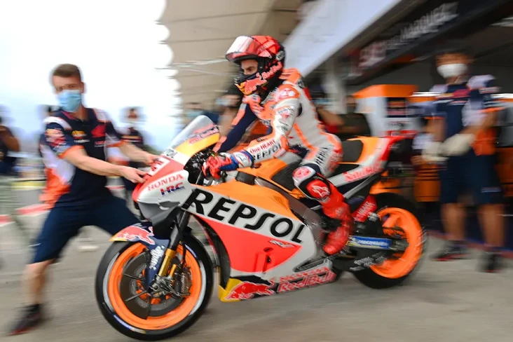 Kondisi Marc Marquez...