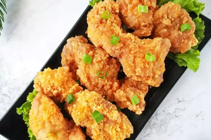 Ayam Goreng Tepung Sagu,...