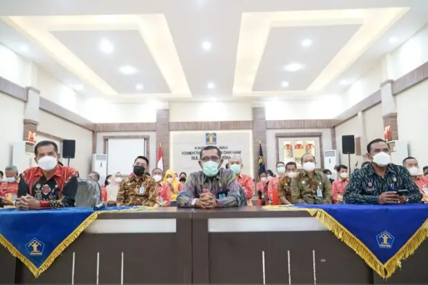 Kakanwil Kemenkumham...