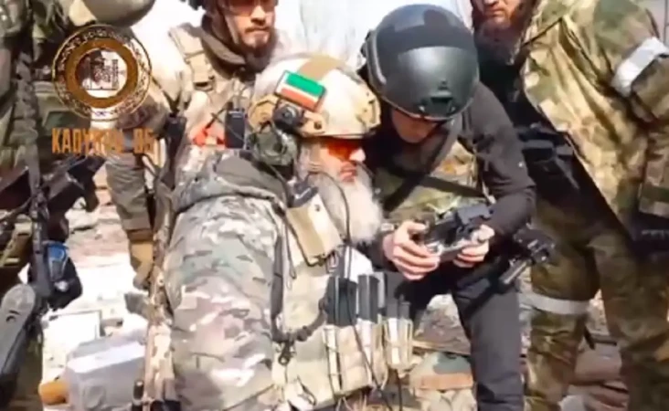 Pemimpin Chechnya Kadyrov...