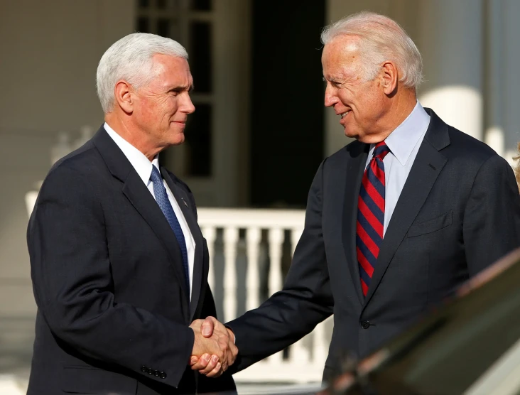Mike Pence Hina Biden...