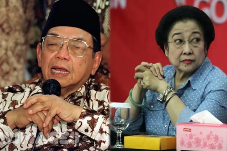 Gus Dur dan Megawati...