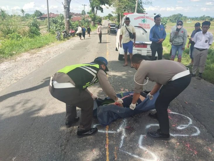 Jatuh Terseret Aspal,...