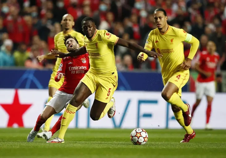 Hasil Benfica vs Liverpool:...