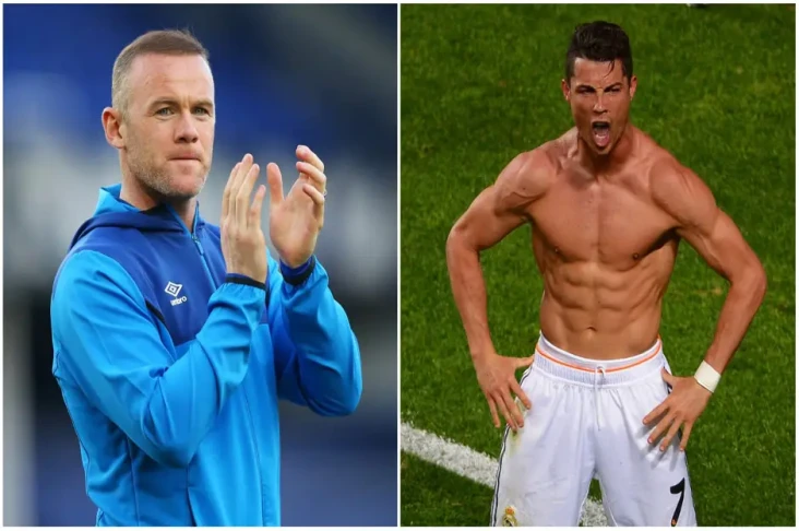 Disindir Rooney, Cristiano...
