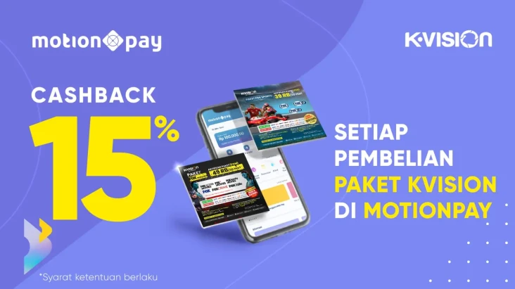 Beli Paket Nonton K-Vision...