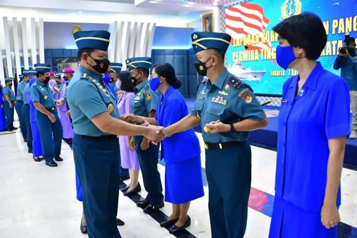 8 Perwira Tinggi TNI...