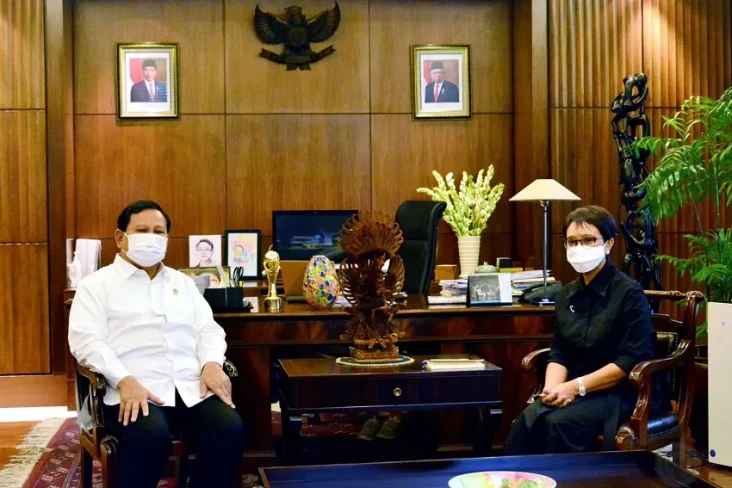 Menhan Prabowo dan Menlu...