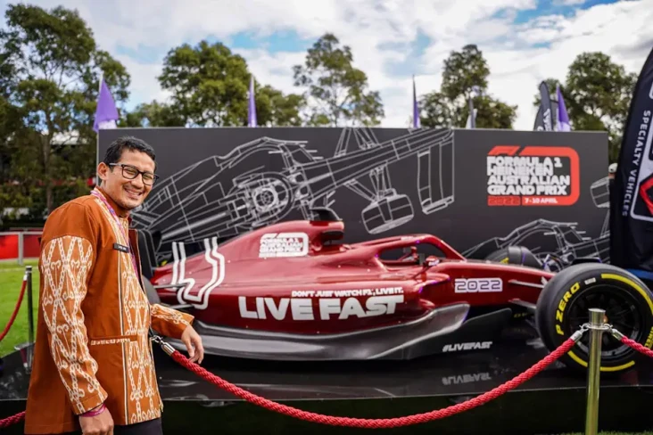 Hadiri F1 GP Australia...