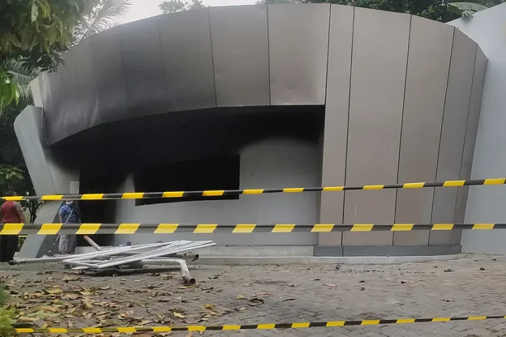 Penampakan Pospol Pejompongan...