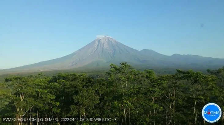 Gunung Semeru Masih...