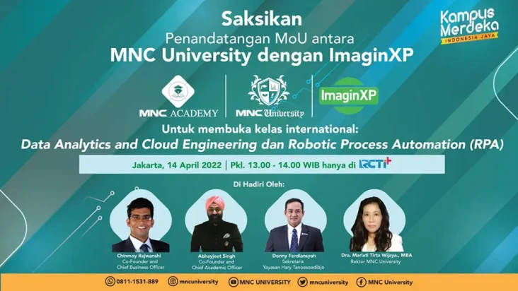 Universitas MNC x ImaginXP...