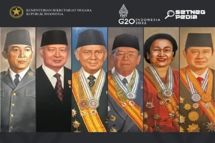 6 Presiden Indonesia...