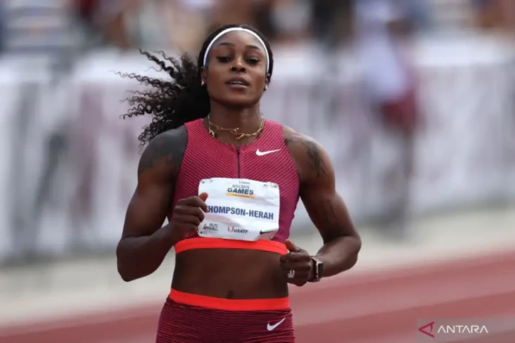 Elaine Thompson Pecahkan...