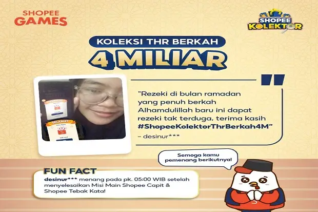 Kemeriahan In-App Game...