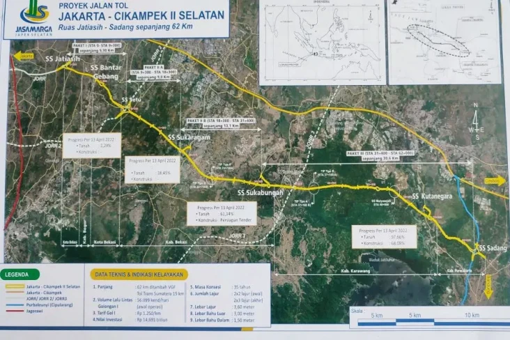 Tarif Tol Japek II Selatan...