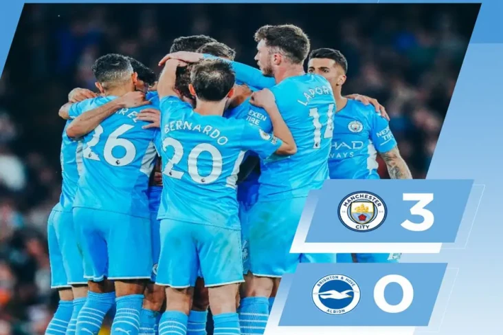 Hasil Manchester City...