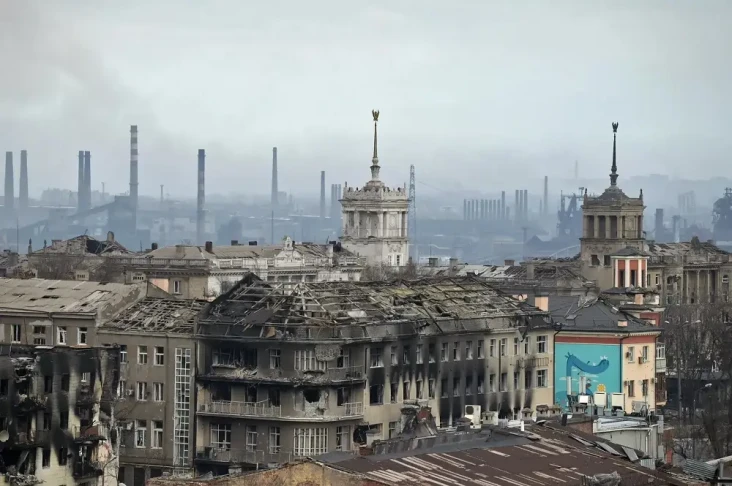 Rusia Kuasai Mariupol,...