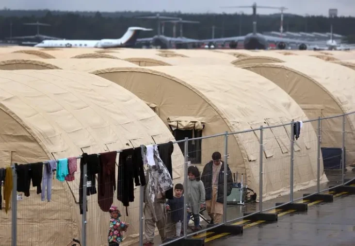 Banyak Pengungsi Afghanistan...